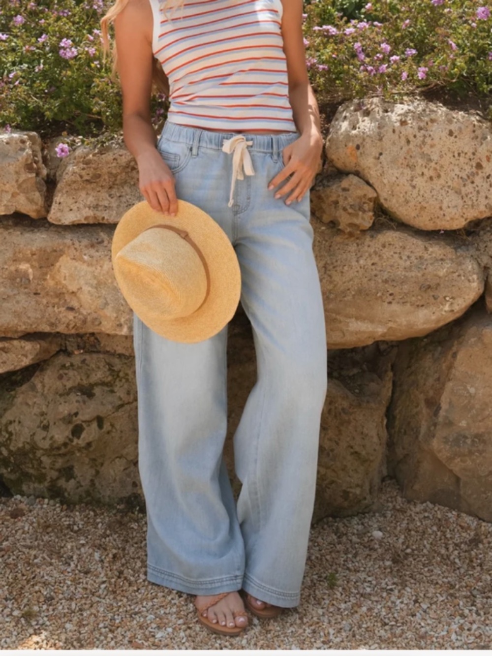Carly Jean Jett Easy Wide Leg Jeans